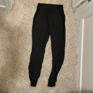 These are Lululemon joggers size 4 (Beyond the Studio Jogger)
